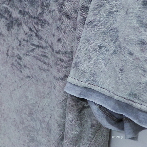 SALE Velvet Mineral Wash Top Tye Dye Wash Top - Picture 5 of 5